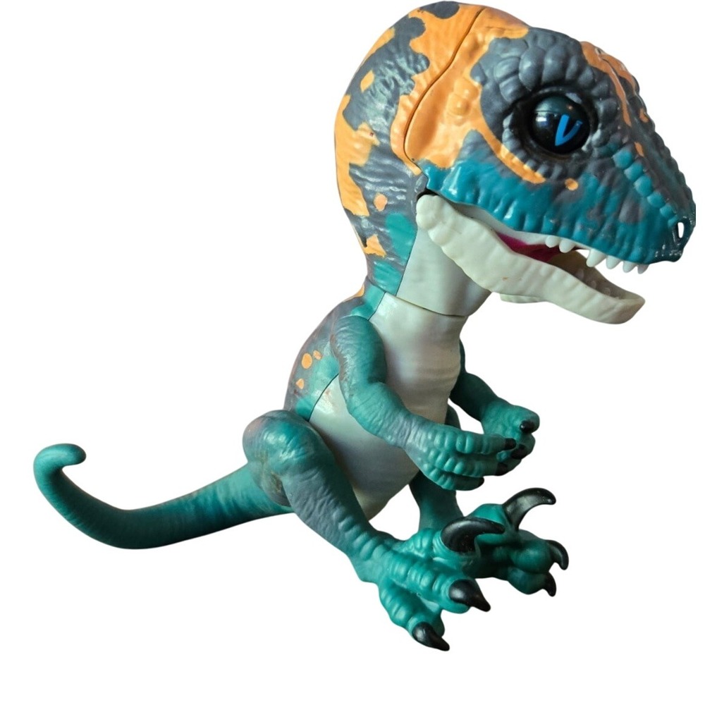 Jurassic World Baby Blue Raptor‎ Dinosaur Figure Toy Mattel 2018 Tested